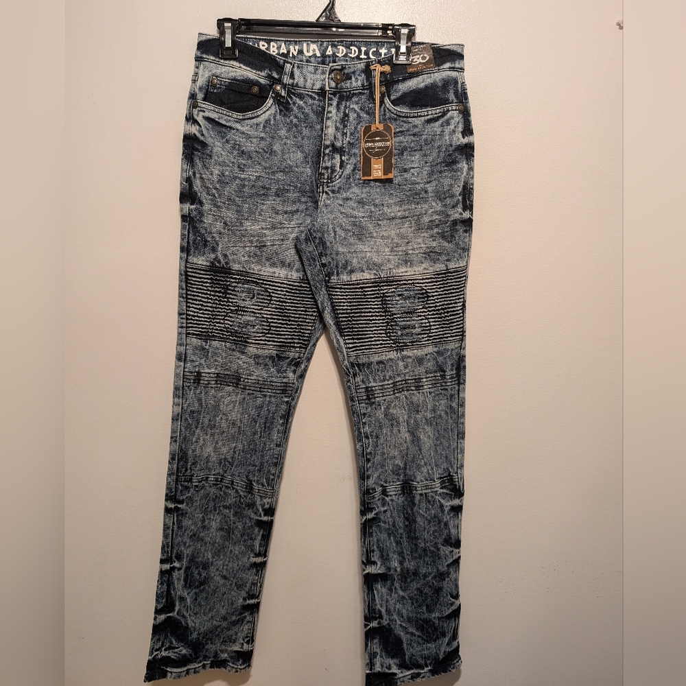 Mens Jeans Urban Addiction Waist Size 30 Brand New with tag